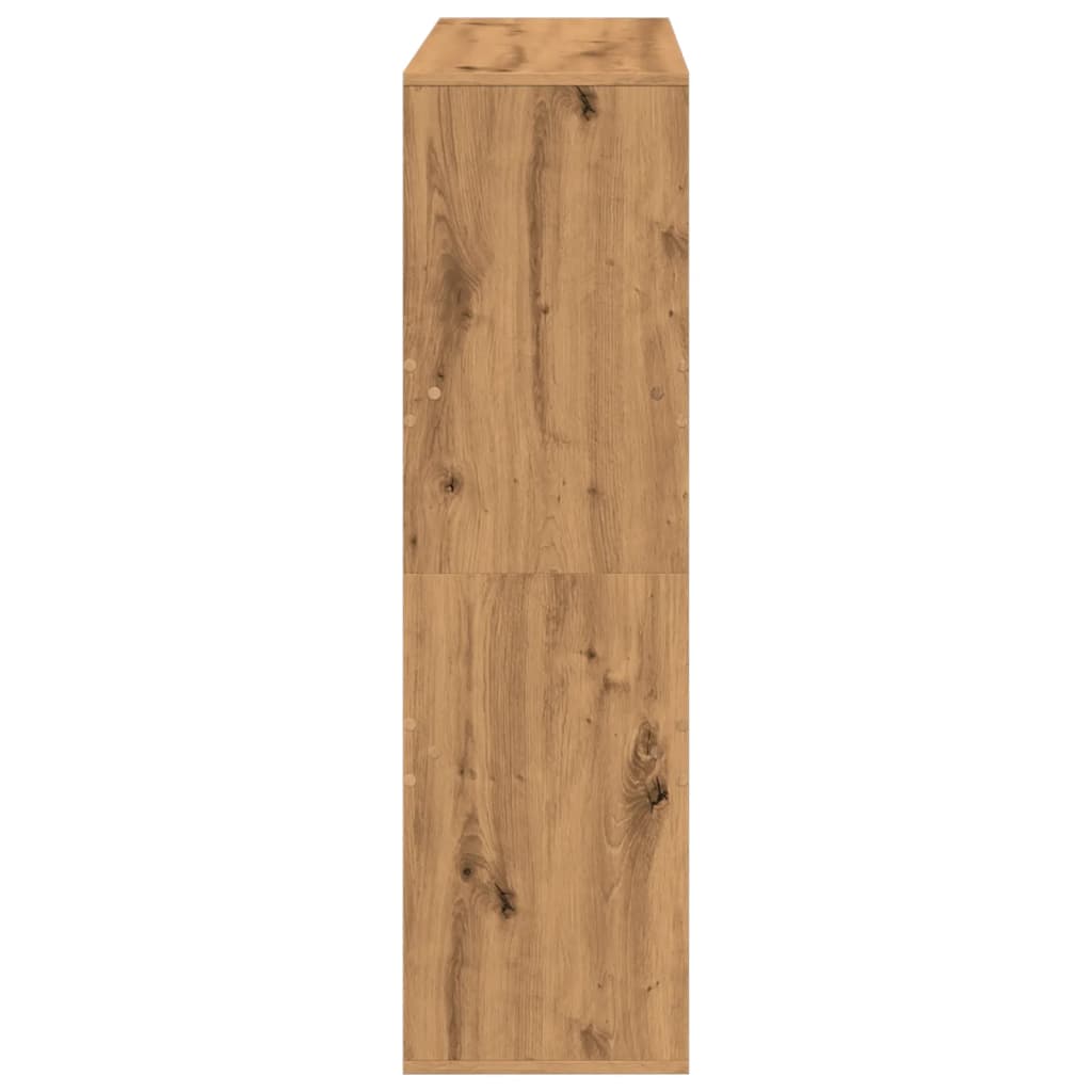 Deliaca stena dub artisian 100x33x115 cm kompozitné drevo