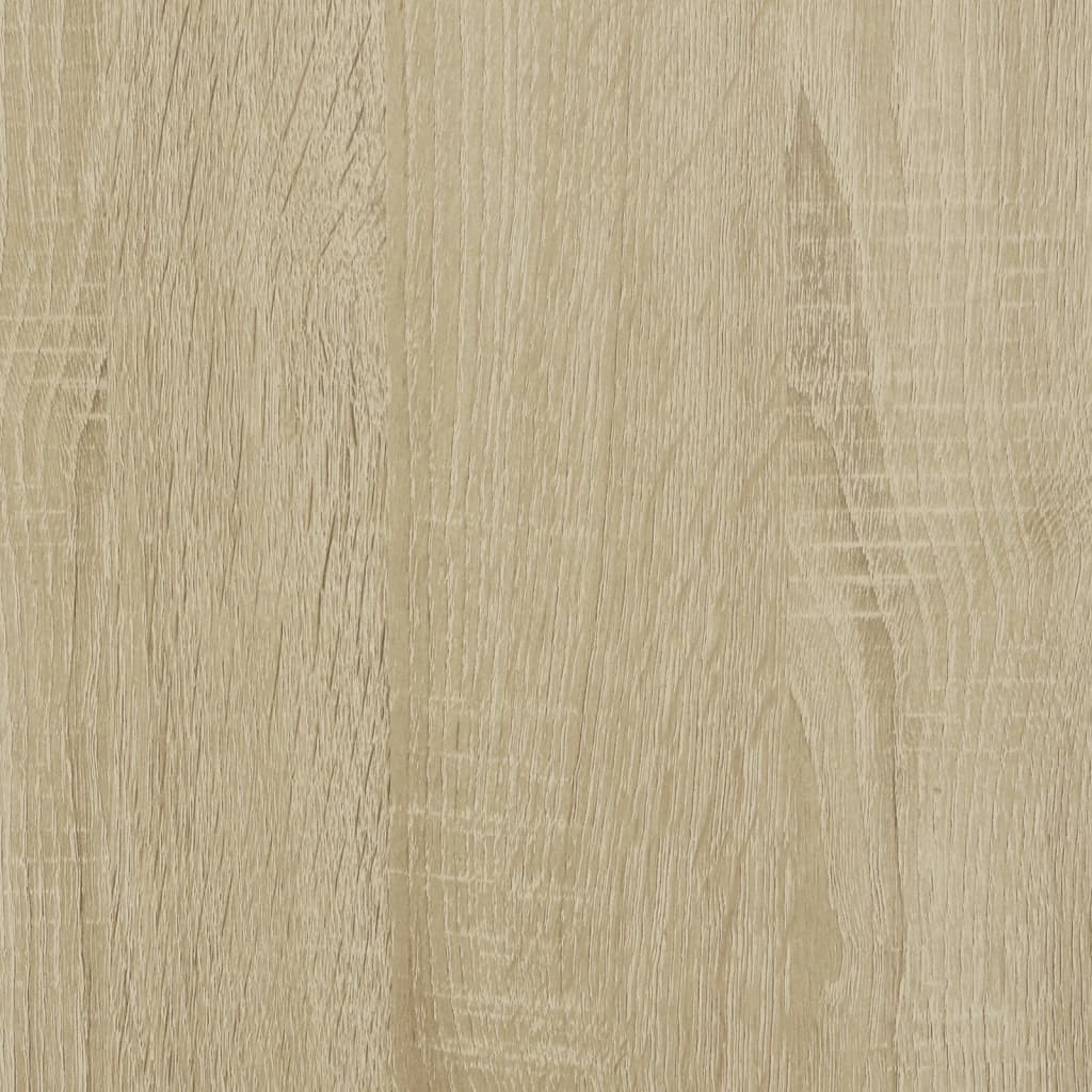 Rozdeľovacia knižnica dub sonoma 69,5x29x69,5 cm kompoz. drevo