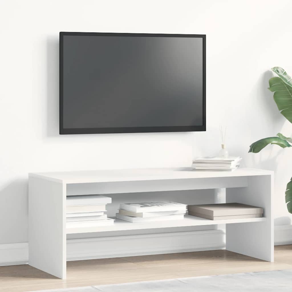 TV skrinka biela 120x40x40 cm drevotrieska