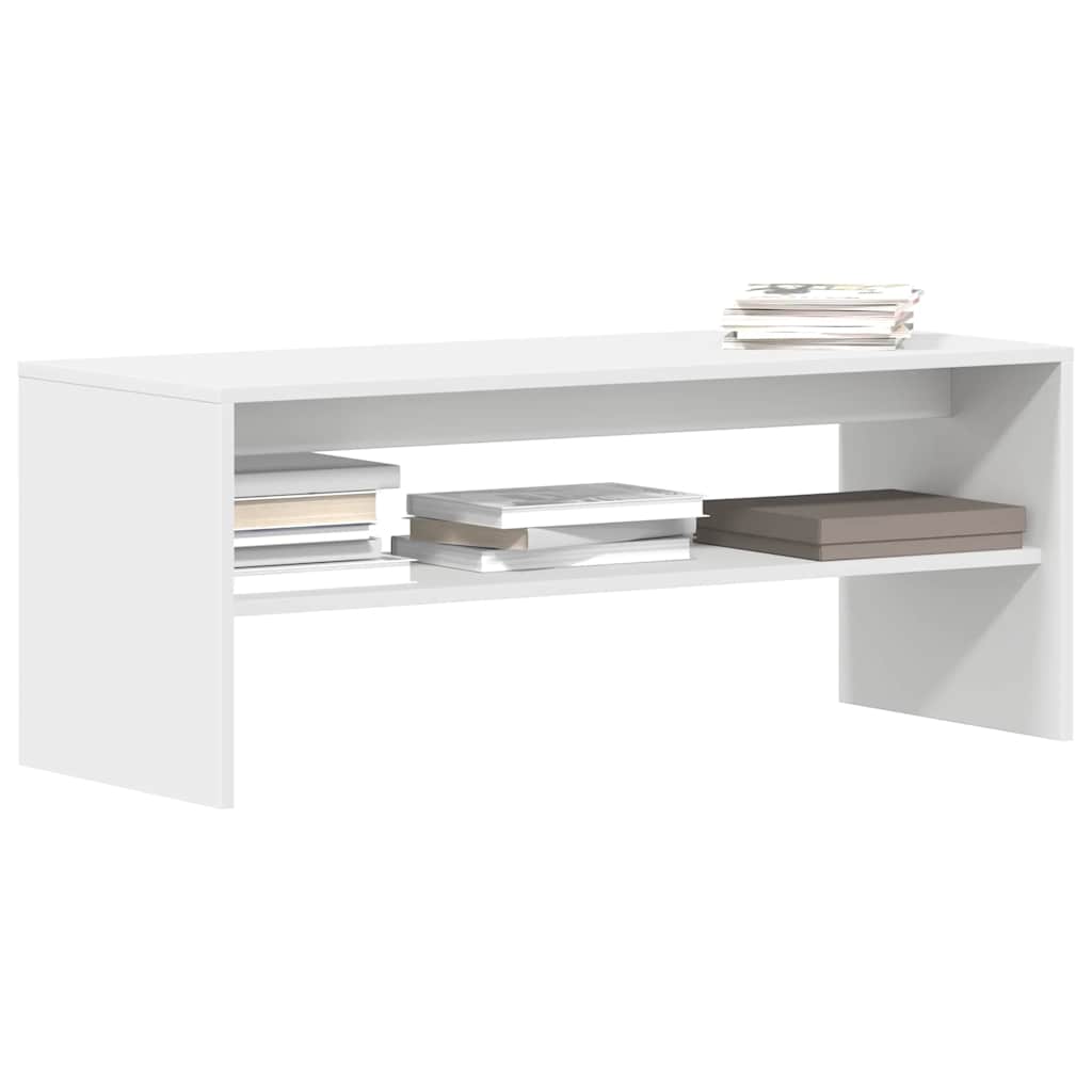 TV skrinka biela 120x40x40 cm drevotrieska