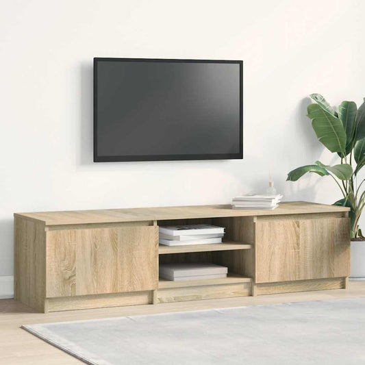 TV skrinka, dub sonoma 140x40x35,5 cm, kompozitné drevo