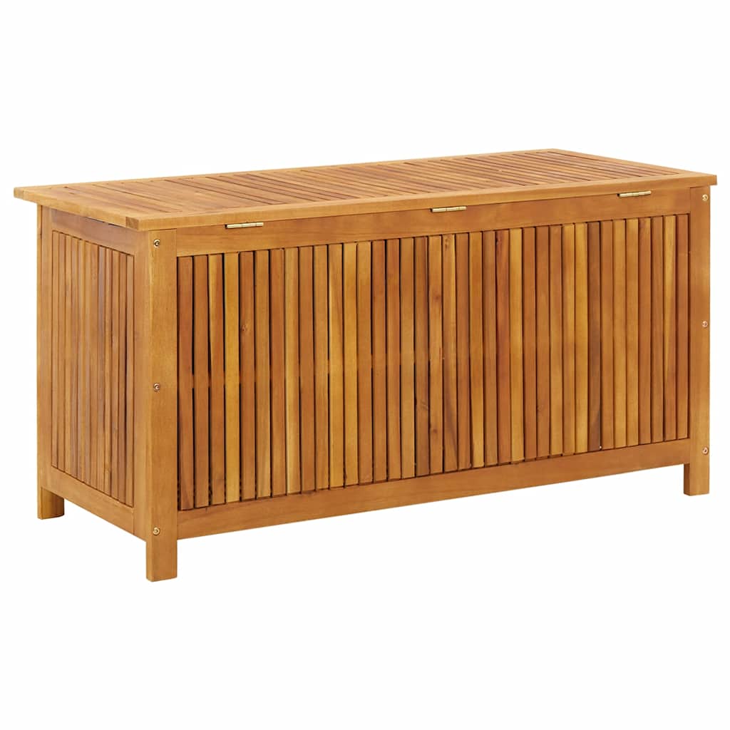 Záhradný úložný box 113x50x58 cm masívne akáciové drevo