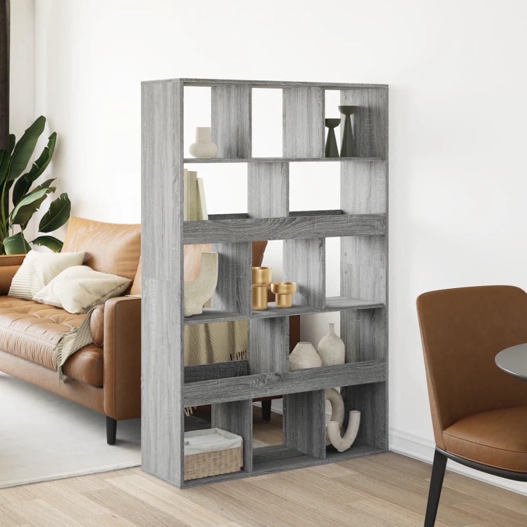 Deliaca stena sivá sonoma 100x33x156,5 cm kompozitné drevo